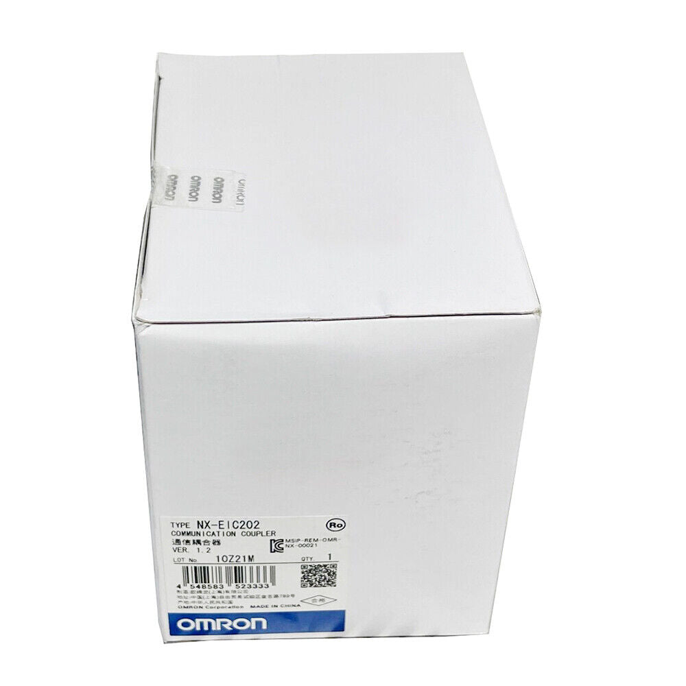 OMRON NX-EIC202 Coupler Module New In Box - OMRON