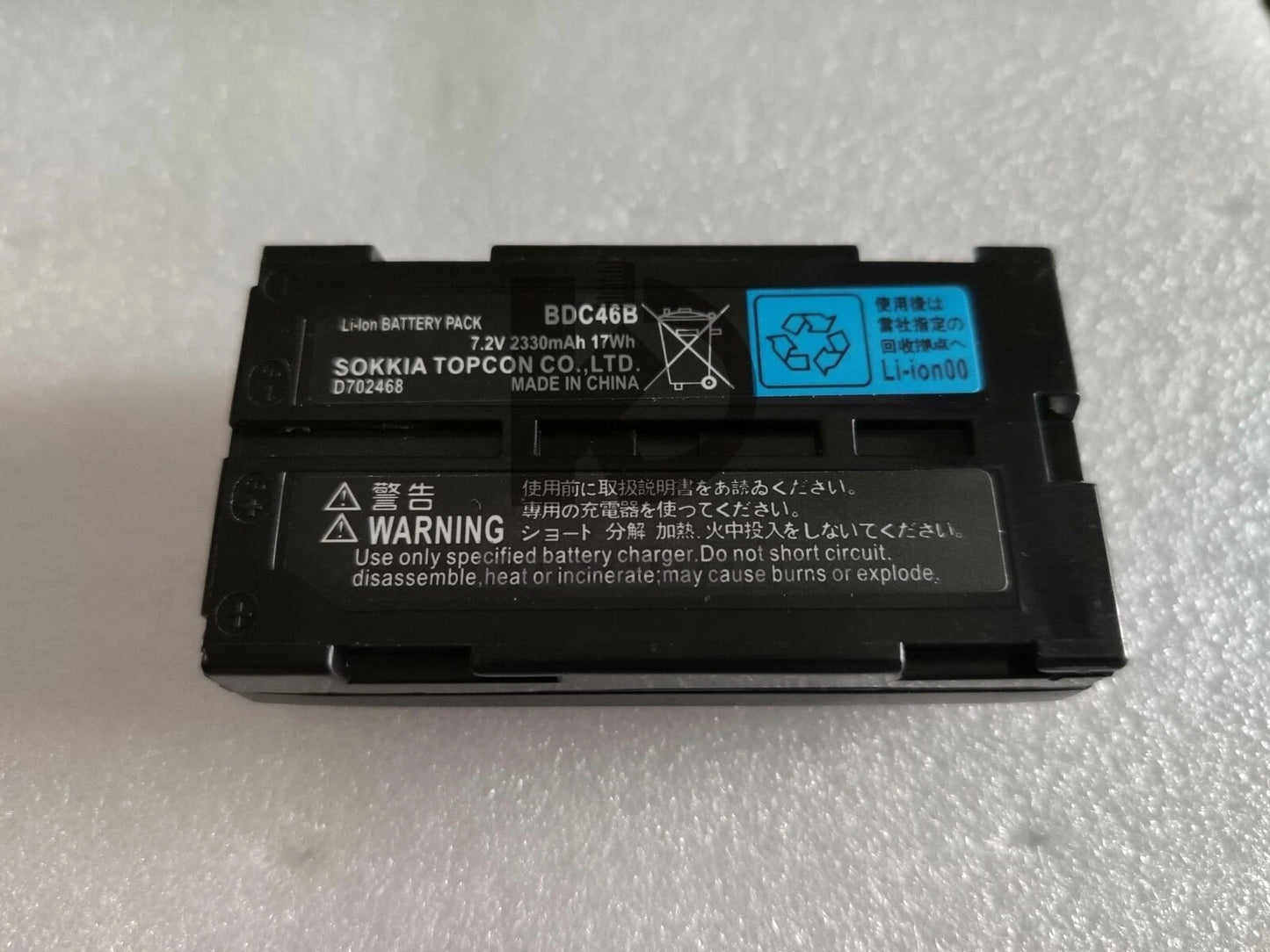 1x BDC46B/BDC-46/BDC46 Li-ion battery (2330mAh) FOR TOTAL STATION