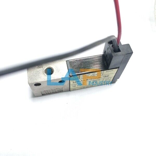 1PCS NEW MAC Solenoid Valve 34B-AAB-GDNB-1BE 12VDC - MAC