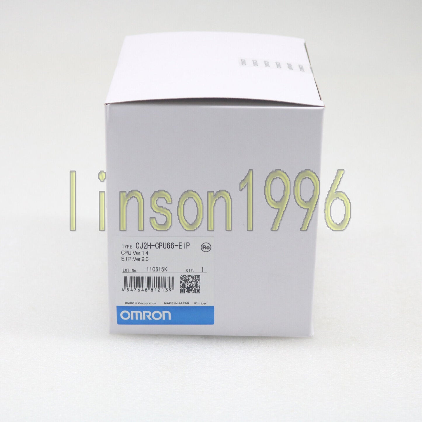 NEW BOX Omron PLC CPU CJ2H-CPU66-EIP Ethernet control unit FAST SHIP - OMRON