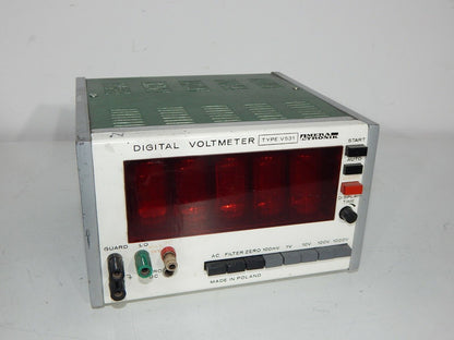 Used Measuring Device Digital Voltmeter V531 MERATRONIK NIXIE tube - MERATRONIK
