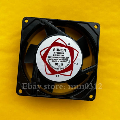 SUNON SF23092A 2092HBT 9025 220 240V 50 60Hz 9cm 0.06A cooling fan