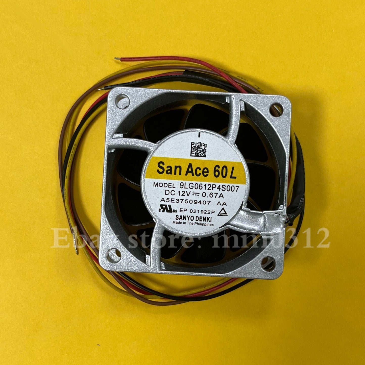 1PCS Sanyo SANYODENKI 9LG0612P4S007 60X25MM DC12V 0.67A PWM cooling fan