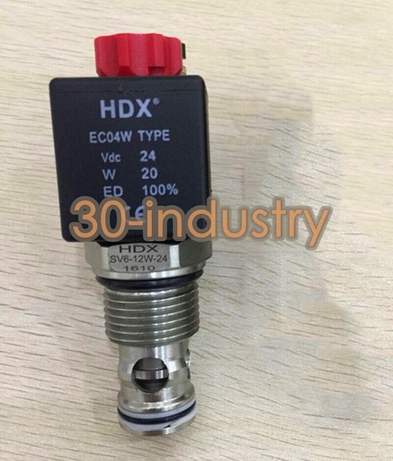 Hydraulic Valve SV6-12W-24 Electric Check Valve - HYDRALOGIC