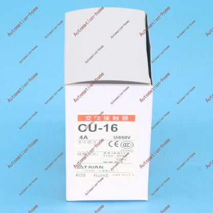 1PC TECO CU-16 AC110V Ac Contactor - TECO
