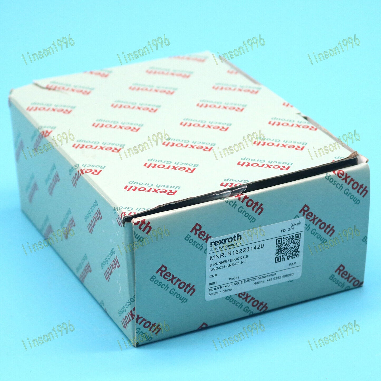 Rexroth R162231420 Ball Bearing Runner Block Fast - REXROTH