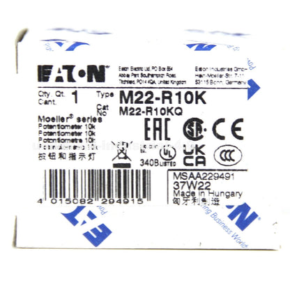 EATON MOELLER M22-R10K 10k Potentiometer - EATON