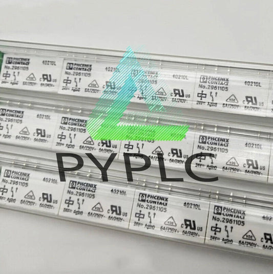 10Pcs Phoenix Contact NO.2961105 Power Relay 6A 250VAC 24VDC 5 Pins