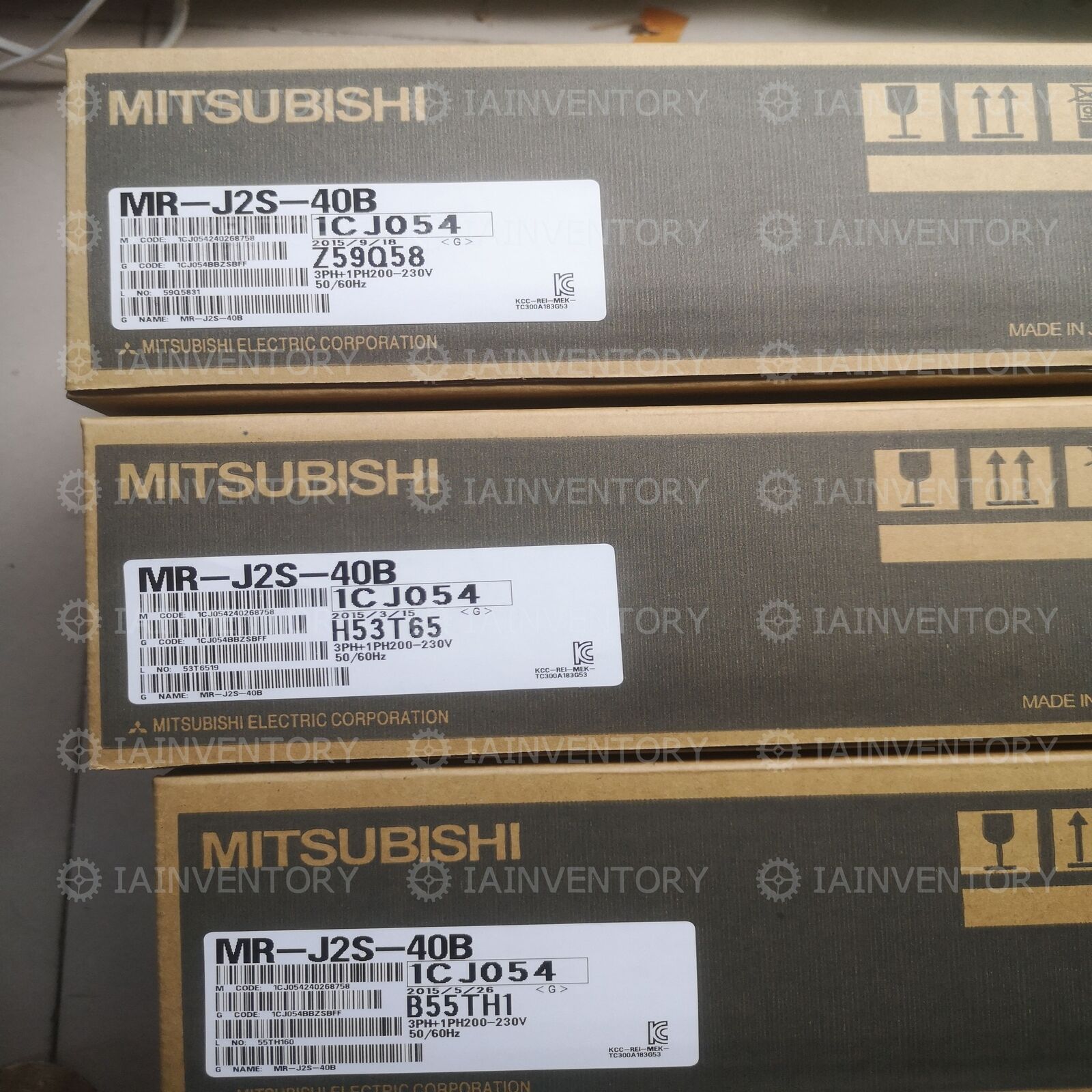 MITSUBISHI MR-J2S-40B AC Servo Drive - MITSUBISHI