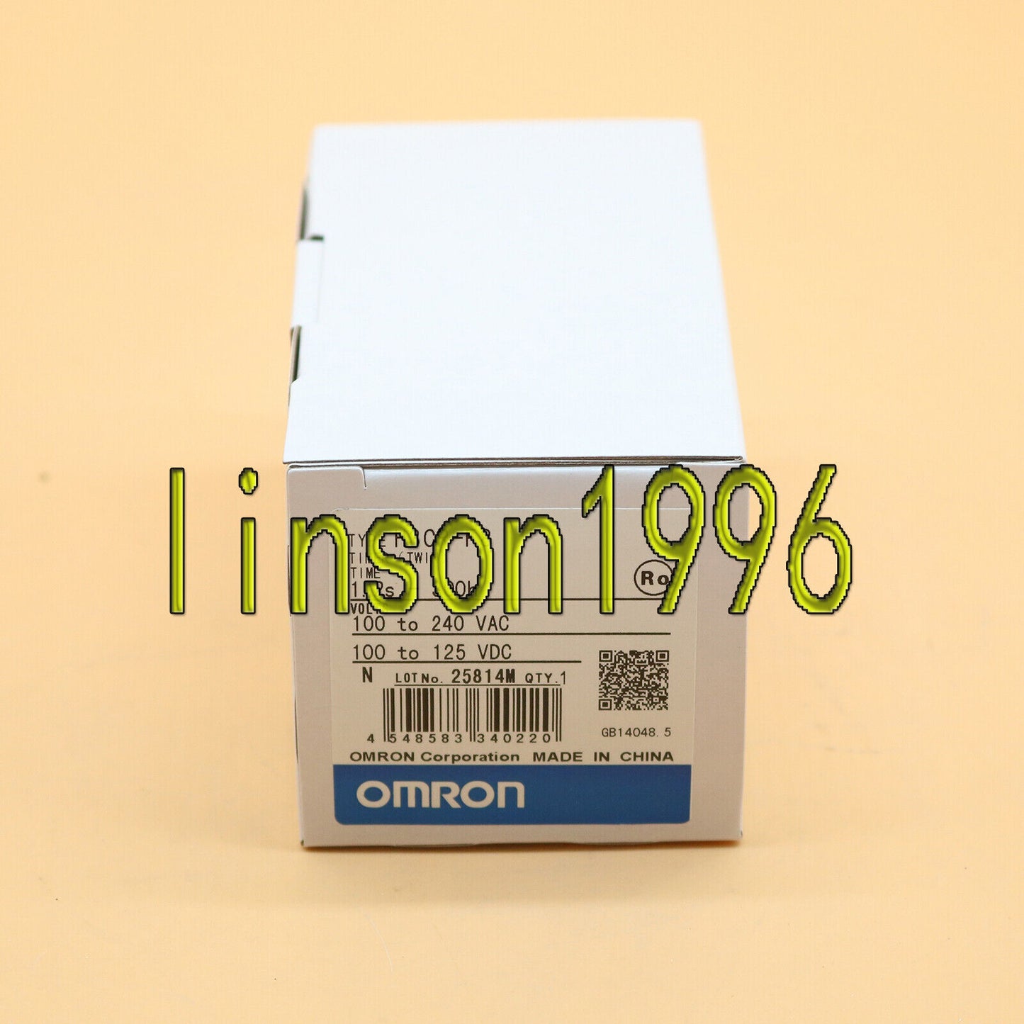OMRON H3CR-F8 Timer 100-240VAC In Box Fast Delivery - OMRON