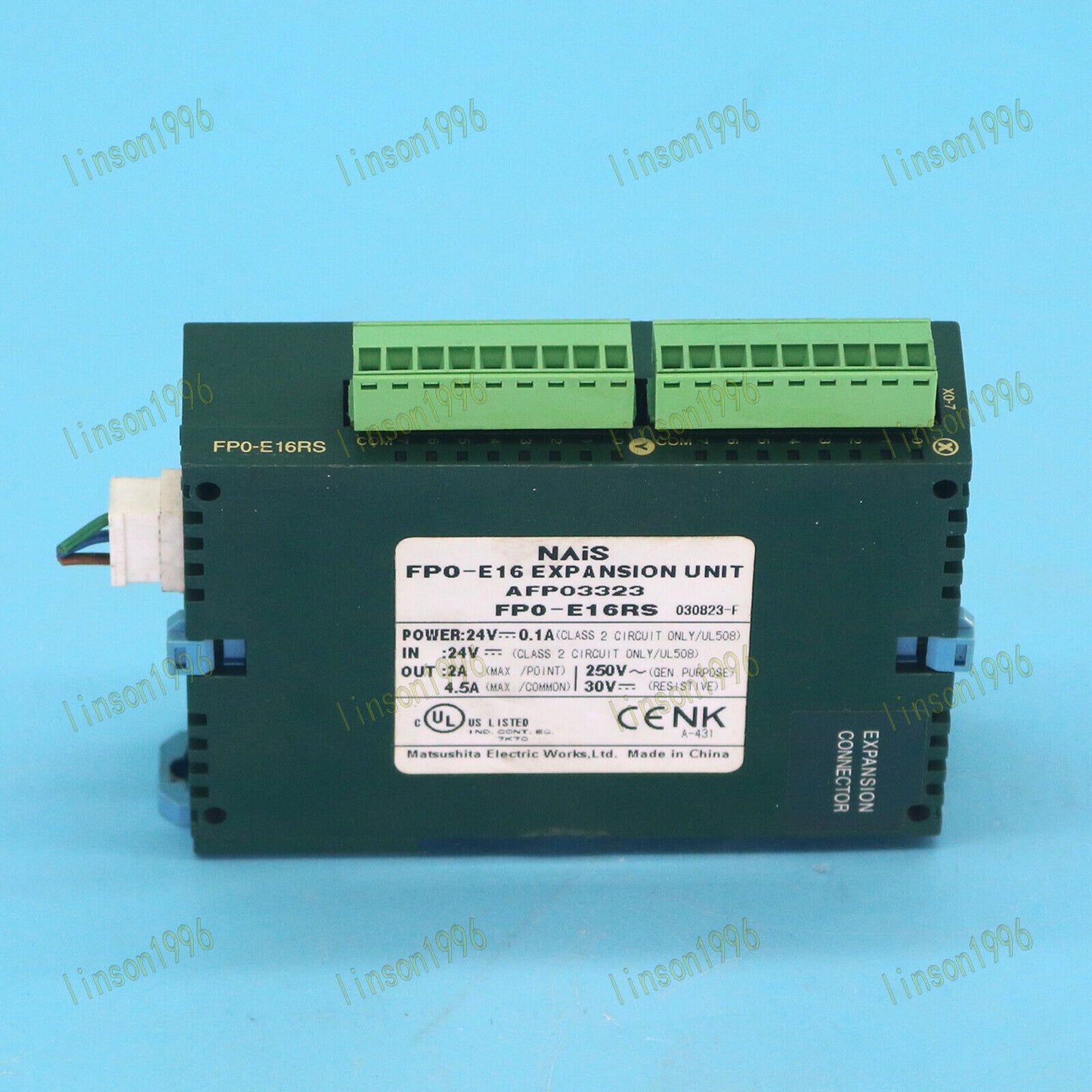 Used 1PC Panasonic FP0-E16RS Module, Shipment AFP03323 - PANASONIC