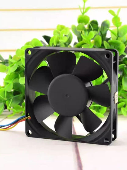 SUNON MF80201VX-Q010-S99 8020 DC12V 3.84W 8CM 4-Wire Dual Ball Cooling Fan - SUNON
