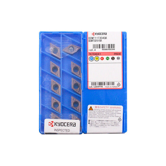 10 Piece CNC Blade Set for Kyocera DCMT11T304GK PR930 CNC Machining Tools - KYOCERA