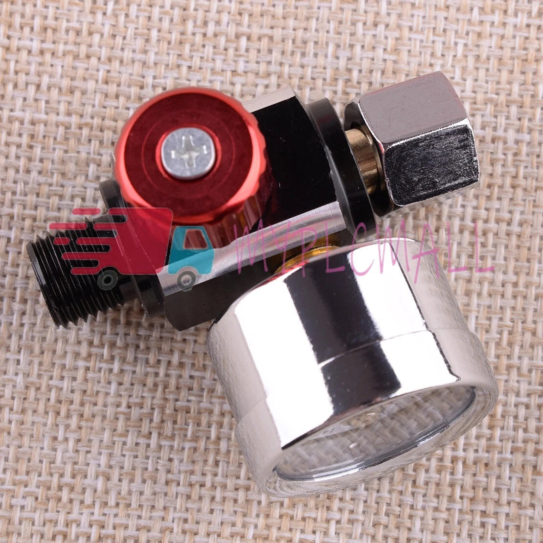 1pcs Car Air Regulator Pressure Gauge Tool fit for Devilbiss Iwata 0-140 PSI
