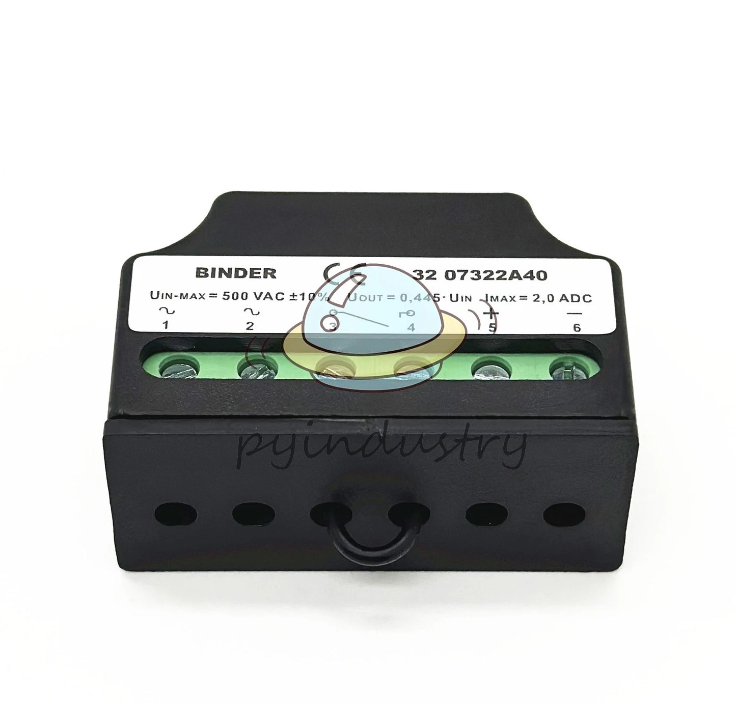 Replace BINDER 0-500VAC+10% 0.445Uin 2.0ADC 32 07322A40 Half Wave Rectifier
