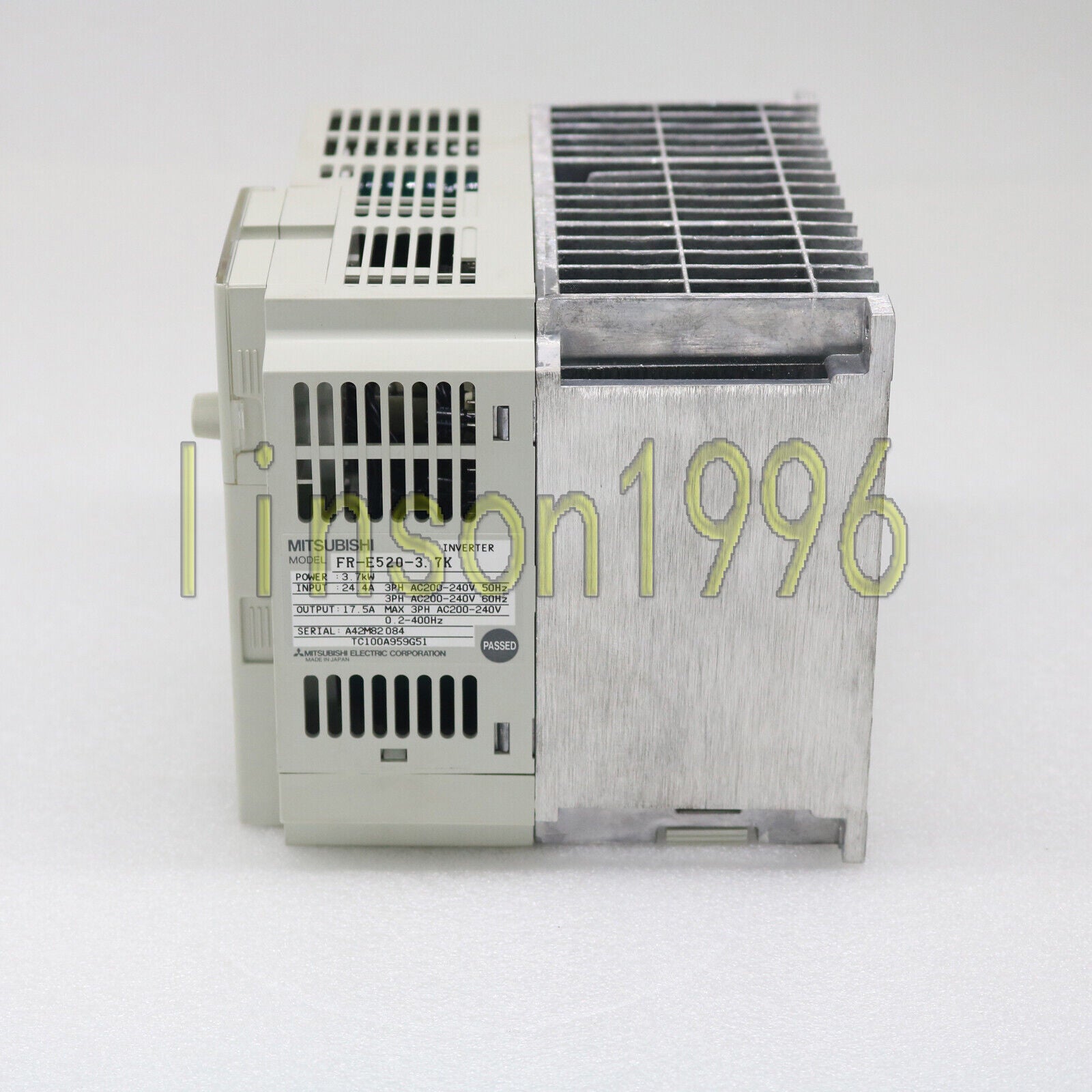 Mitsubishi FR-E520-3.7K Inverter 3.7kW Energy Optimizer, 1-Year Warranty - MITSUBISHI