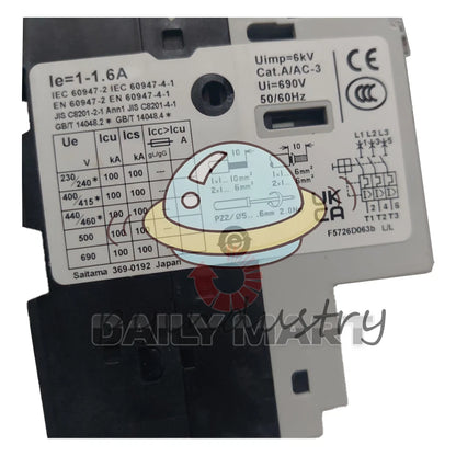 FUJI BM3RSB-1P6 Motor Starter 1-1.6A