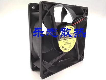 ADDA AD1224MB-F91GP 12038 DC24V 0.68A 12CM 2-Wire Inverter Cooling Fan