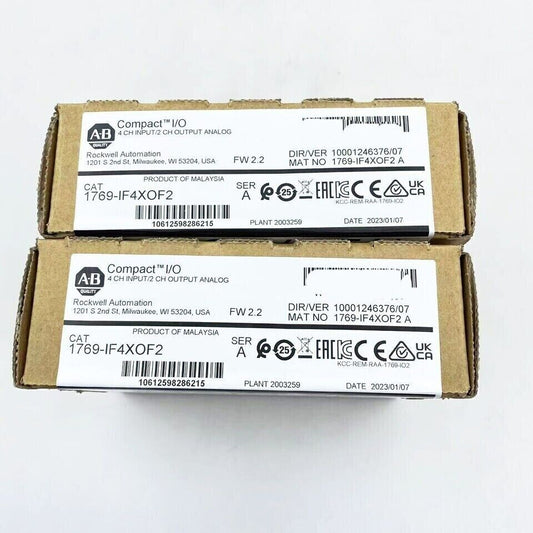 1PC New Sealed AB 1769-IF4XOF2 SER A CompactLogix Module - COMPACTLOGIX