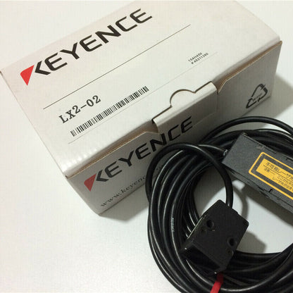 KEYENCE High-Precision Laser Sensor LX2-02: 2-02 Model, One-Year Warranty - KEYENCE