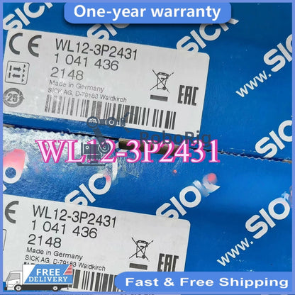 1PCS WL12-3P2431 SICK WL12-3P2431 Photoelectric Sensor