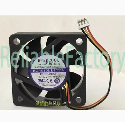 For EVERCOOL EC4010LL12EA 12V 0.04A 4010 4CM ultra quiet cooling fan