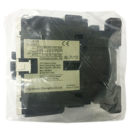 FUJI ELECTRIC SC-E1P 220V Magnetic Contactor - FUJI ELECTRIC