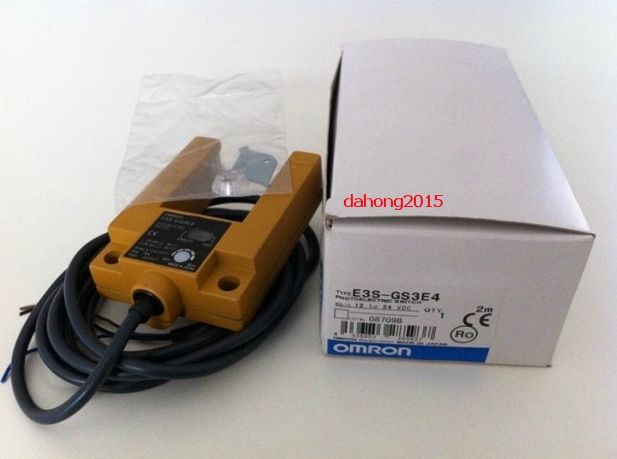 new 1pc Omron Photoelectric Switch Sensor E3S-GS3E4 E3SGS3E4 2M 12-24 VDC - OMRON
