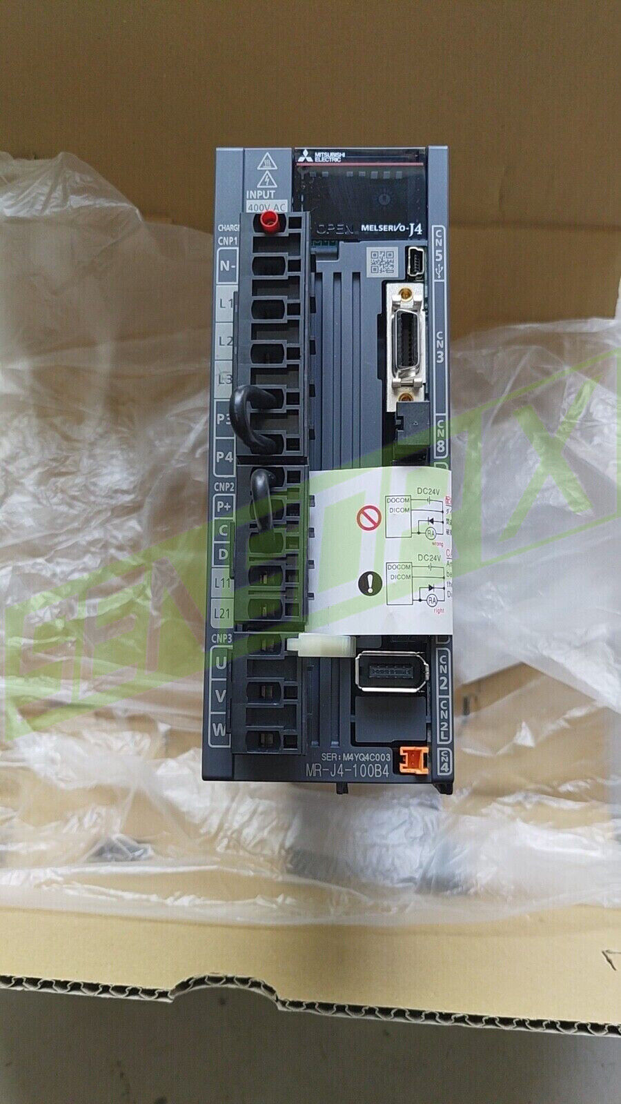 new MITSUBISHI AC SERVO DRIVER MR-J4-100B4 MRJ4100B4 1PCS - MITSUBISHI