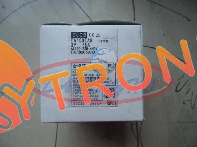 ONE FUJI Residual-current Circuit Breaker EW100EAG 3P 75A