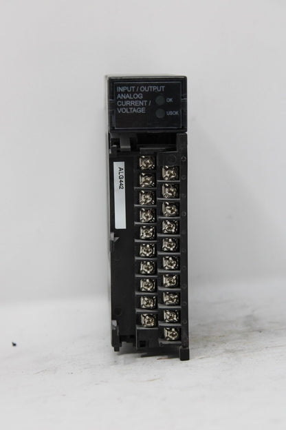 used GE Fanuc IC693ALG442-DA Analog Module *No Door* - GE FANUC