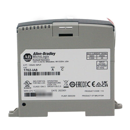 Allen Bradley 1762IA8 MicroLogix 8 Point 120 VAC Input Module NEW - ALLEN BRADLEY
