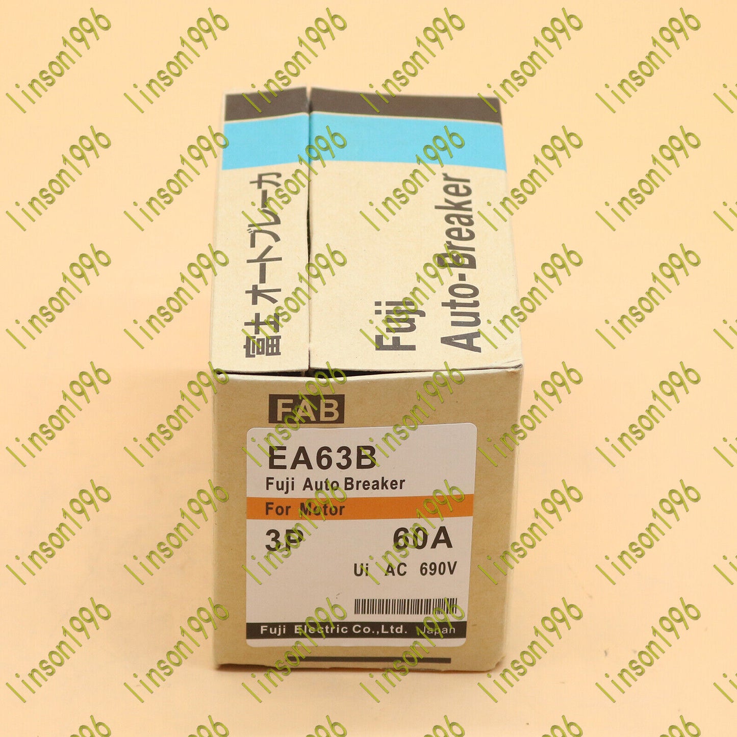 New Fuji Electric EA63B 60A Circuit Breaker - FUJI ELECTRIC