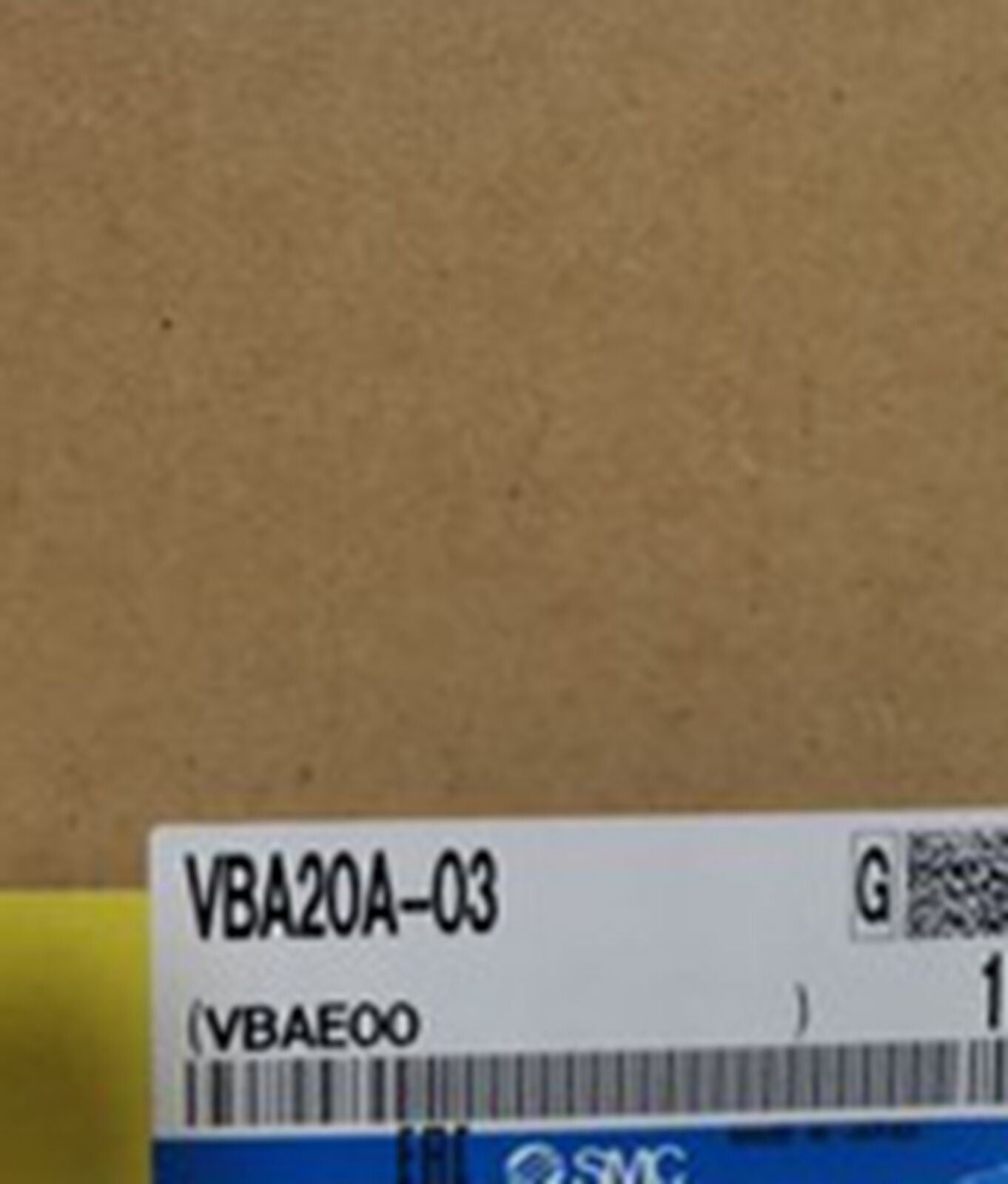 SMC VBA20A-03 Booster Valve Cylinder - High-Quality Cylinder Component for Smooth Operation - SMC