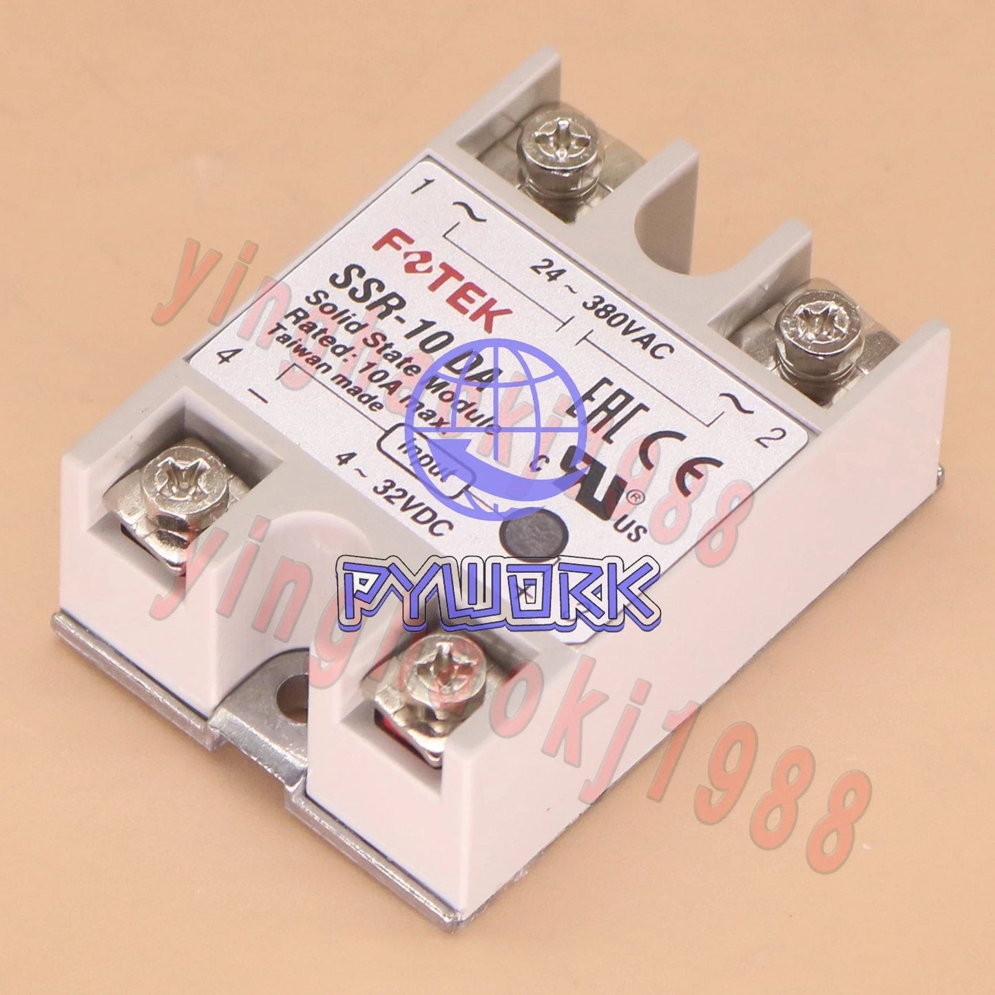 For FOTEK Soild State Relay SSR-10DA Free Shipping