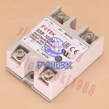 For FOTEK Soild State Relay SSR-10DA Free Shipping