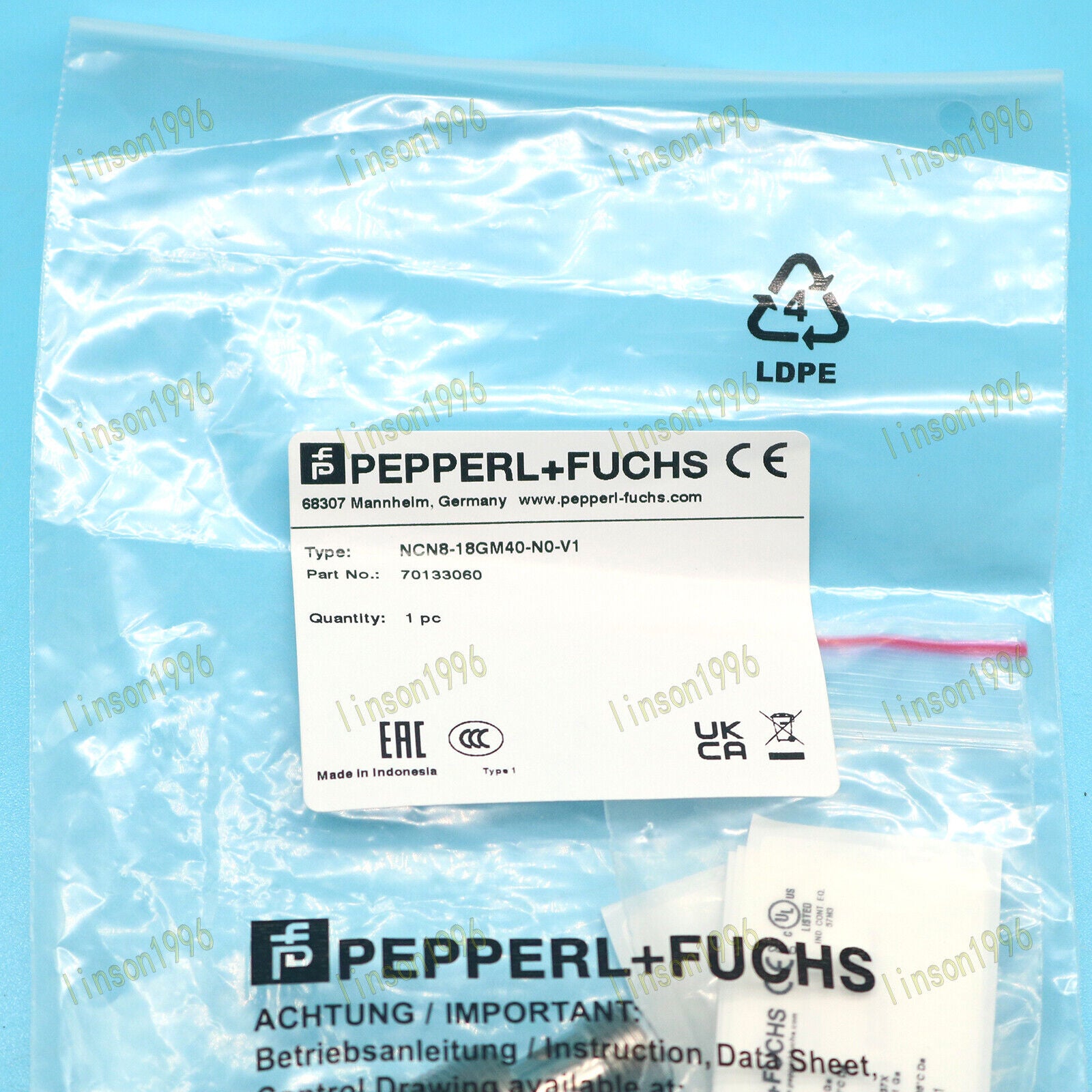 1PC NCN8-18GM40 Sensor Pepperl+Fuchs Fast Delivery - PEPPERL+FUCHS