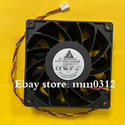 Delta FFB1224SHE-8F40 12CM 12038 24V 1.2A inverter cooling fan 3pin