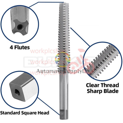 ACME 7/16"-10 Trapezoidal Tap Left Hand,HSS 7/16 x 10 Trapezoidal Thread Tap #US