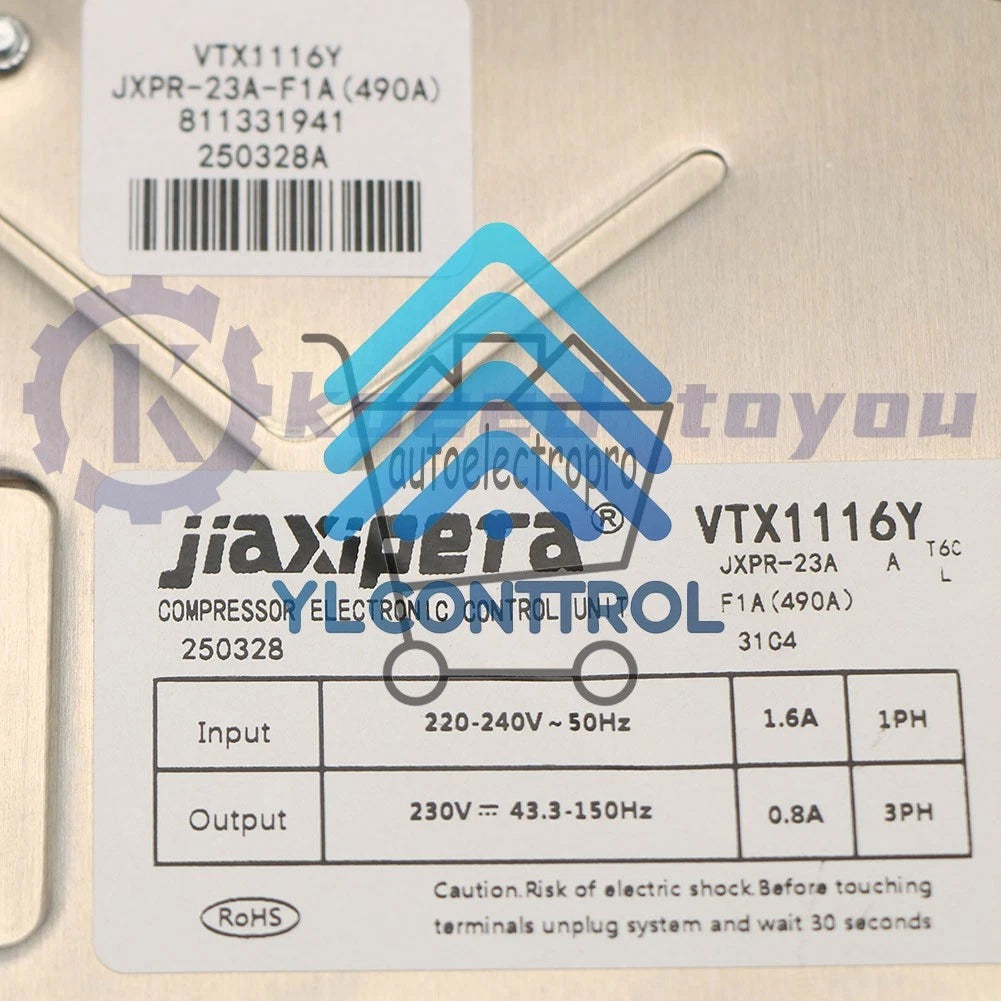 220V-240V Refrigerator Inverter Compressor Driver VTX1116Y JXPR-23A F1A (490A)