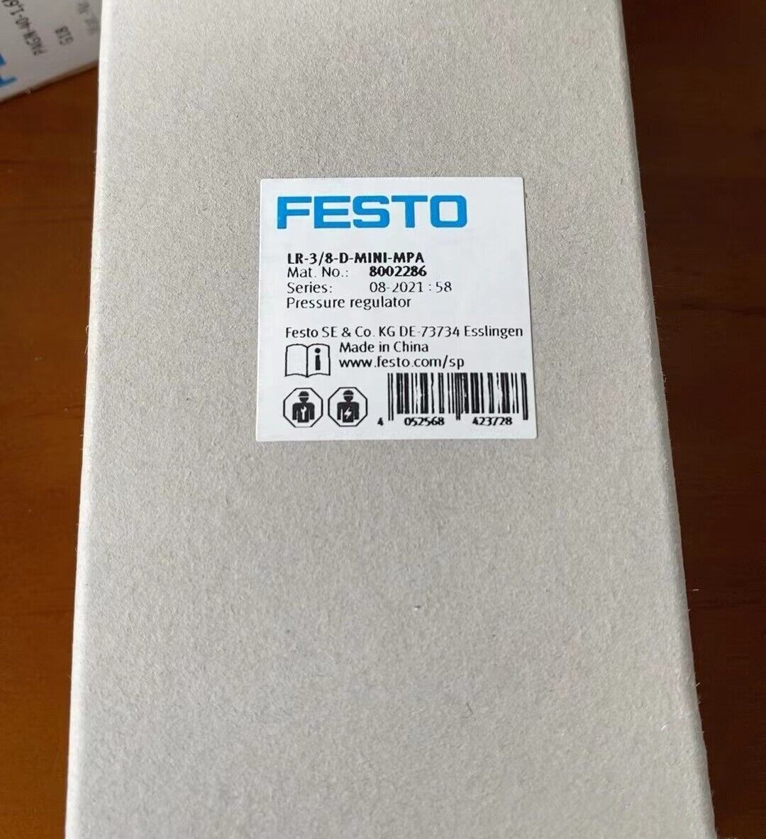 FESTO LR-3/8-D-MINI-MPA Pressure Reducing Valve - FESTO