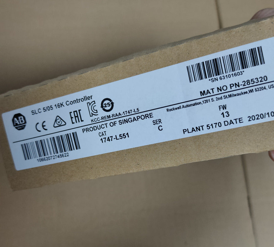 Allen-Bradley 1747-L551 SLC500 CPU Processor Module for PLC Applications - ALLEN-BRADLEY