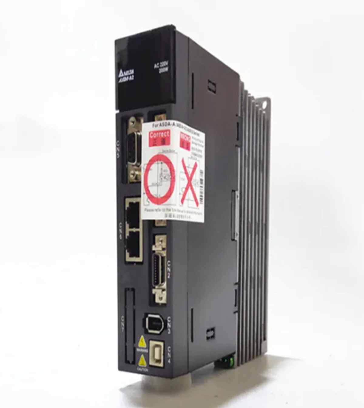 Delta ASD-A2-0743 U SERVO DRIVE 750W 460V 3PH EXTENDED DIGITAL INPUT PLC - DELTA