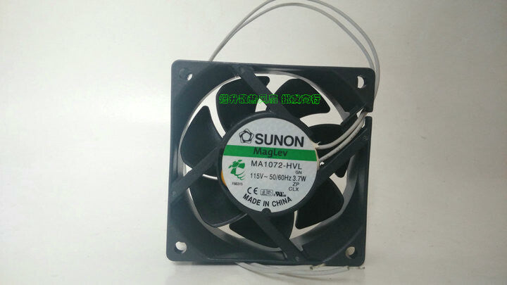 SUNON MA1072-HVL GN 115V-50/60HZ 3.7W 70*70*25MM 7CM cooling fan