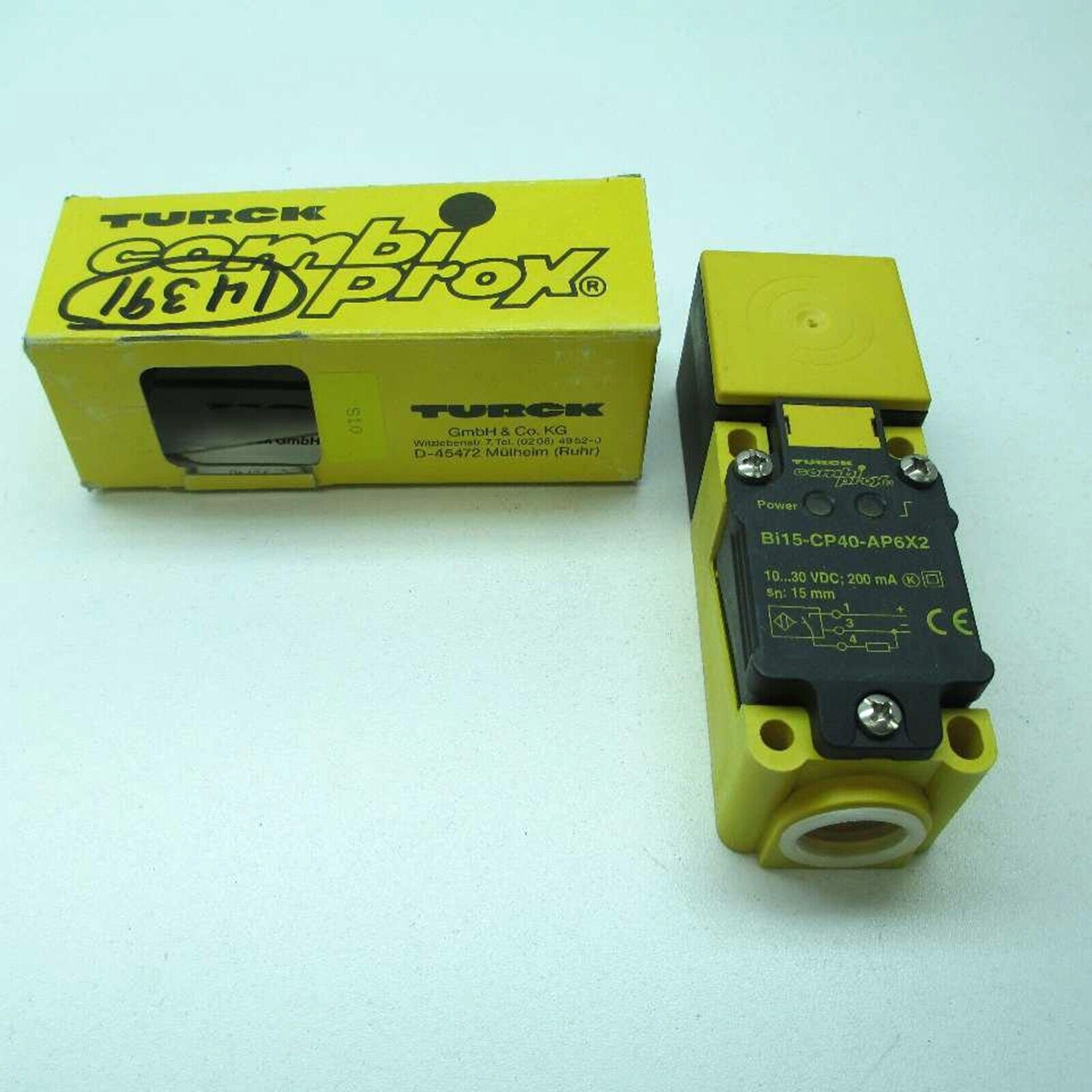 new 1PC  In Box Turck BI15-CP40-AP6X2 Inductive Proximity Switch Sensor Turck