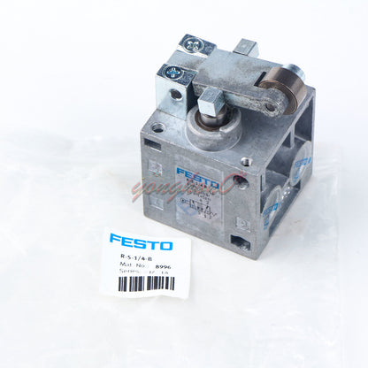 Festo 1PC Roller Lever Valve R5 1/4-B 8996 - FESTO