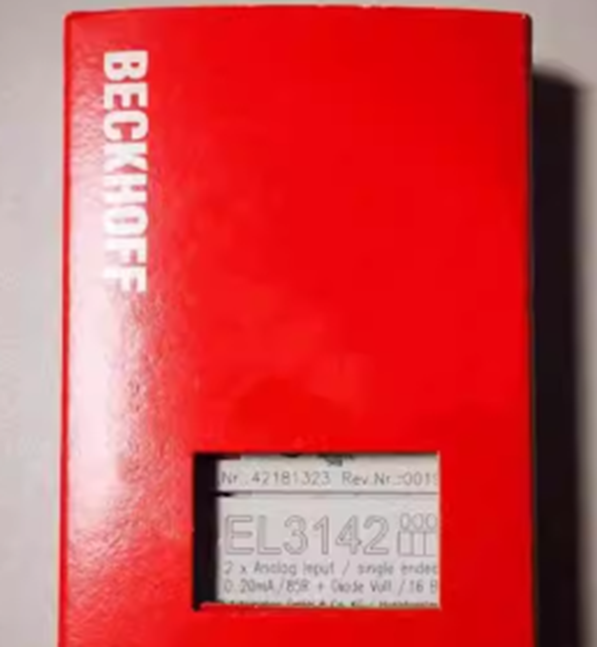 Beckhoff EL3142 PLC Module - BECKHOFF