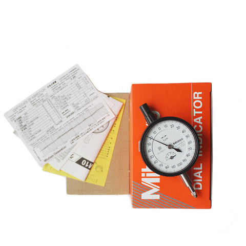 new 1 PCS Mitutoyo 2109AB-10 replace 2109SB-10 Micron Dial Indicator 0-1mm 0.001