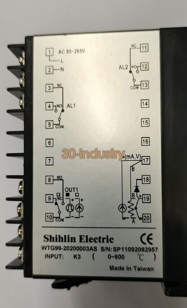 1PCS Shihlin WTG99-202000002AS Thermostat - Reliable Control - SHIHLIN