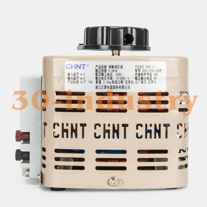 CHNT Single Phase Voltage Regulator 500W 220V TDGC2-0.5KVA - CHNT